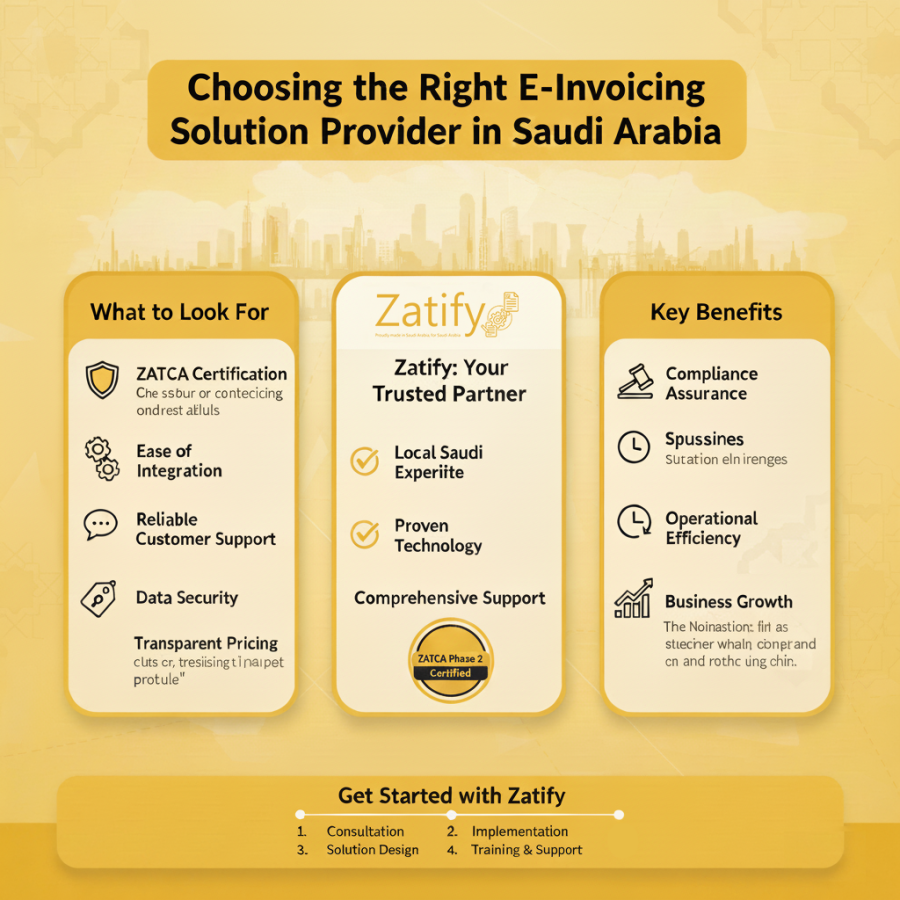 Top E-Invoicing Solution Providers in Saudi Arabia | Zatify